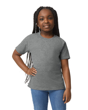 Youth X-Large Graphite Htr Gildan 8000B 