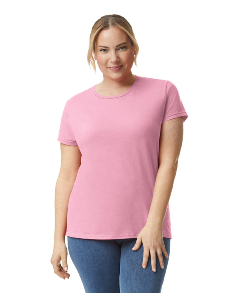 Women's 2X-Large Charity Pink Gildan 880 