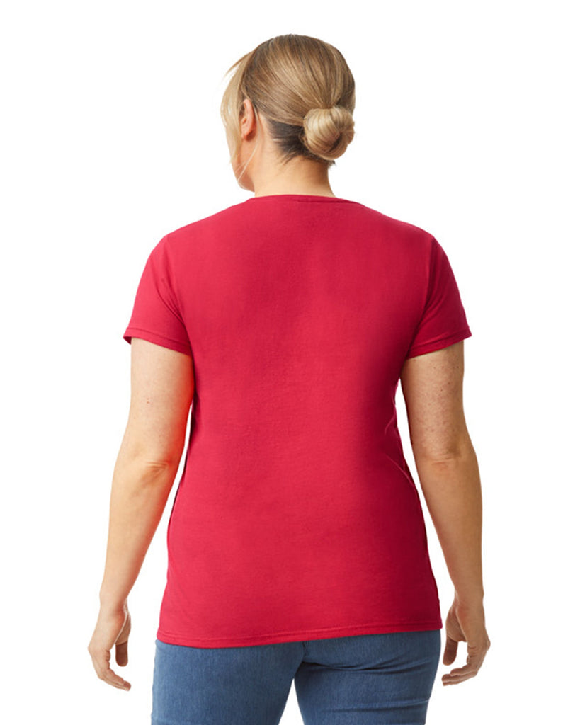 Women's 2X-Large True Red Gildan 880 