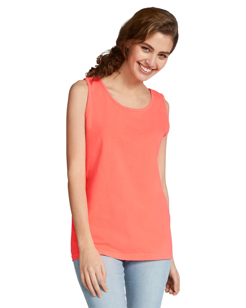 3X-Large Neon Red Orange Comfort Colors 9360 