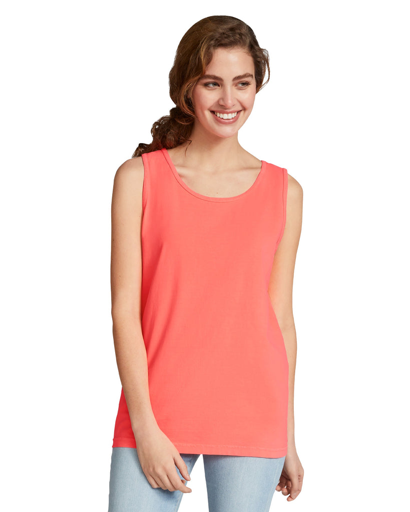 3X-Large Neon Red Orange Comfort Colors 9360 