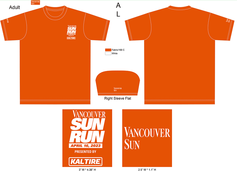 3X-Large Orange Always Advancing ATSC-100P 