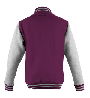 3X-Large BURGUNDY/HEATHER GREY AWDis JHA043 