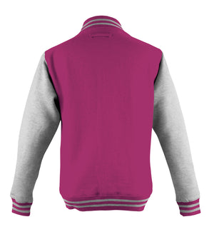 3X-Large HOT PINK/HEATHER GREY AWDis JHA043 