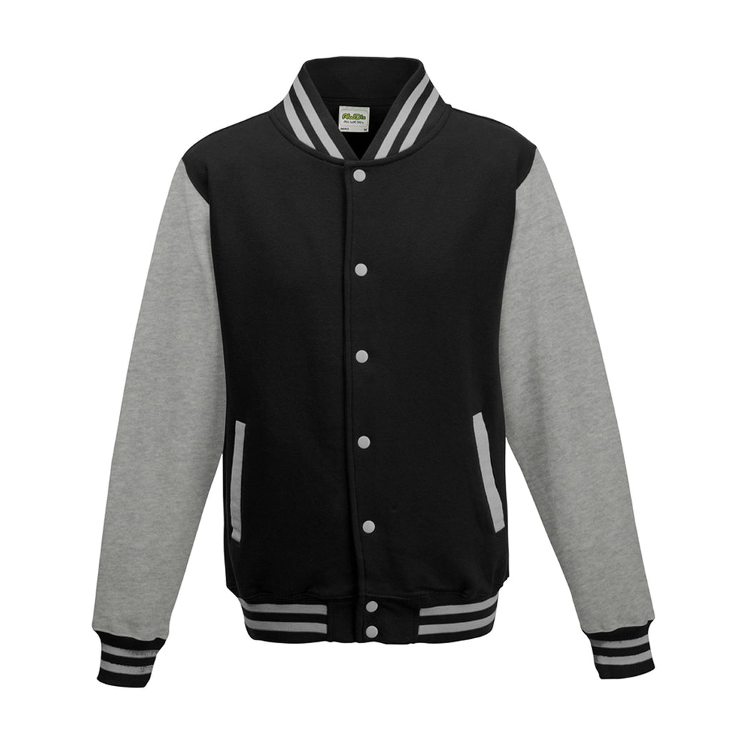 3X-Large JET BLACK/HEATHER GREY AWDis JHA043 