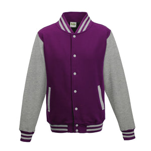 3X-Large PURPLE / HEATHER GREY AWDis JHA043 