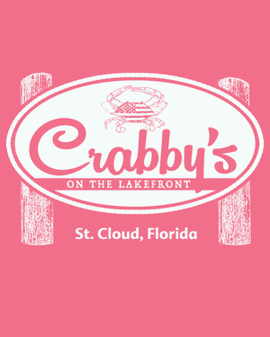 3X-Large Coral Silk Beachside HG Crabby's St. Cloud LOGO 