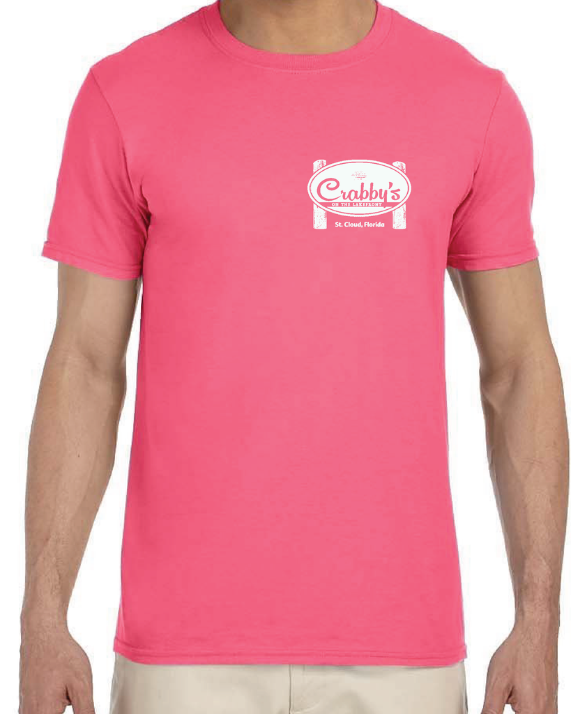 3X-Large Coral Silk Beachside HG Crabby's St. Cloud LOGO 