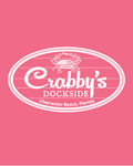 3X-Large Coral Silk Beachside HG Crabby's Dockside Clearwater LOGO 