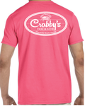 3X-Large Coral Silk Beachside HG Crabby's Dockside Clearwater LOGO 