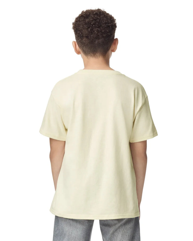 Youth X-Large Off White Gildan 5000B 
