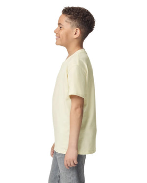 Youth X-Large Off White Gildan 5000B 