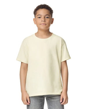 Youth X-Large Off White Gildan 5000B 