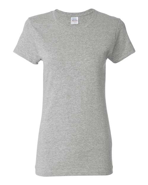 Women's 3X-Large Ash Grey Gildan 5000L 
