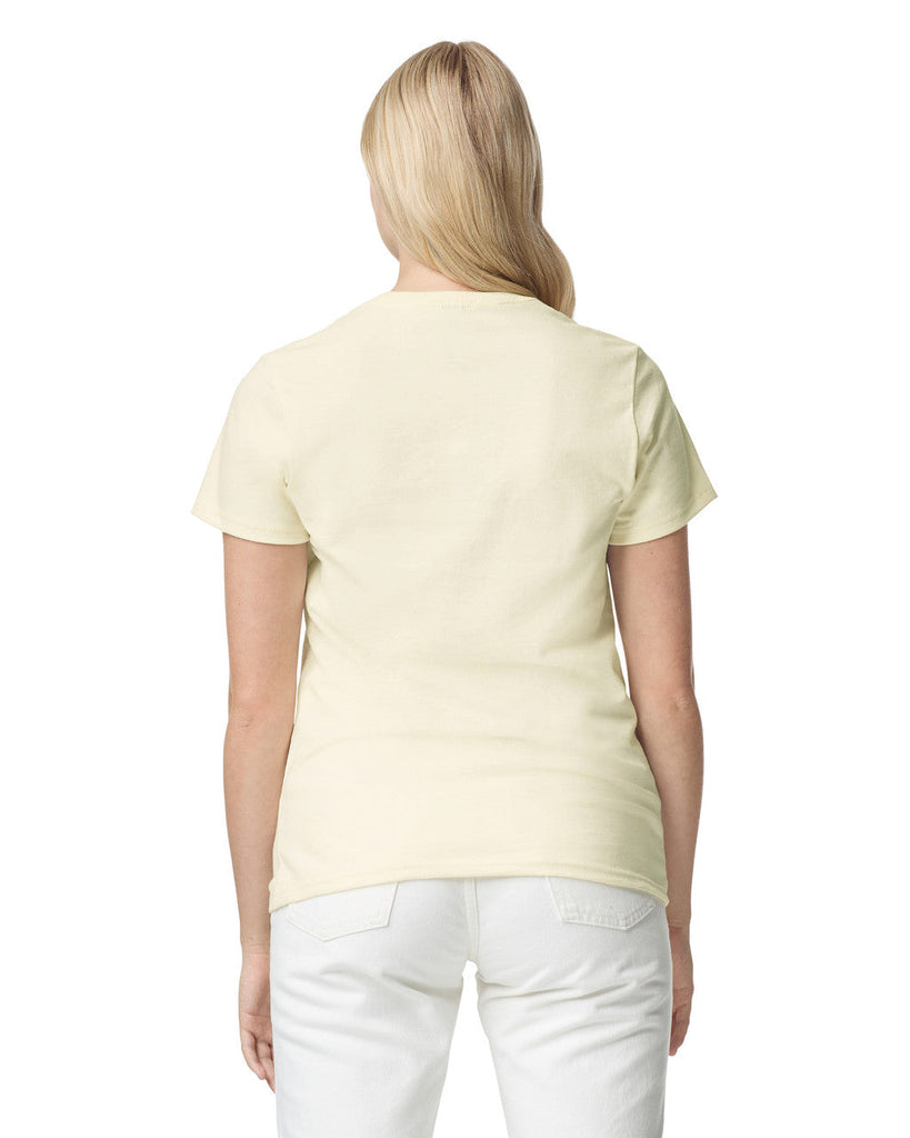 Women's 3X-Large Off White Gildan 5000L 