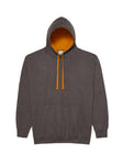 3X-Large Charcoal/Orange Crush AWDis JHA003 