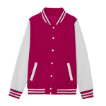 3X-Large HOT PINK/HEATHER GREY AWDis JHA043 