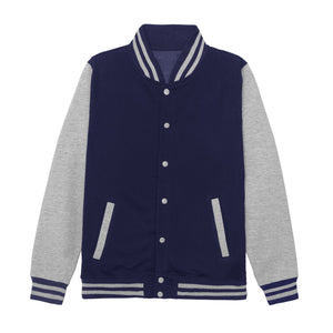 Youth X-Large OXFORD NAVY / HEATHER GREY AWDis JHY043 