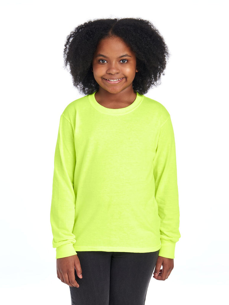Youth X-Large Safety Green Jerzees 29BLR 