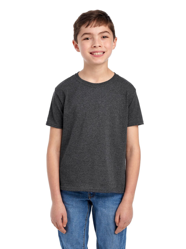 Youth X-Large Black Heather Jerzees 29BR 