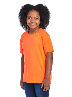 Youth X-Large Safety Orange Fruit of the Loom F3930Y 