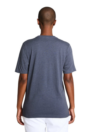 X-Small Navy Heather Lane Seven LS15000CVC 