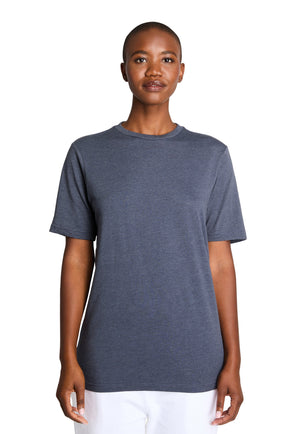 X-Small Navy Heather Lane Seven LS15000CVC 